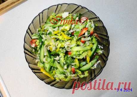 Вкусный и диетический салатик | На кухне у Иринки | Группы Мой Мир