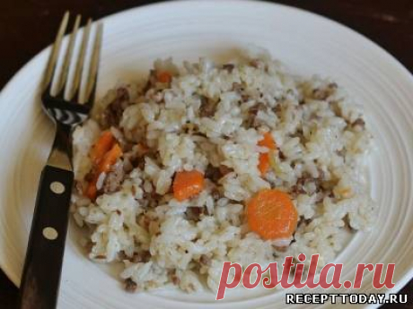 Рис с фаршем