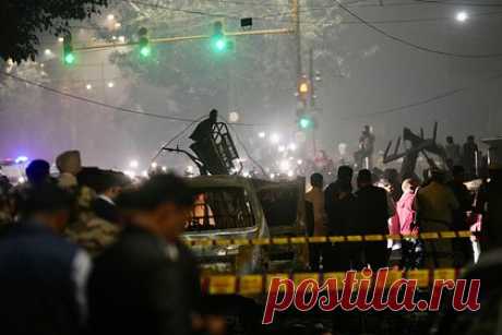 Посольство России отреагировало на взрыв в Нью-Дели