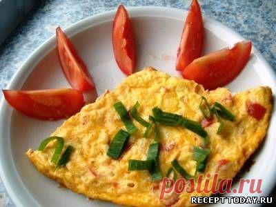 Рецепт: Омлет в мультиварке