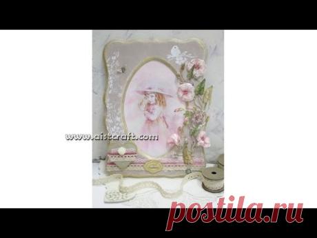 Декорация рамки. Mixed Media с Соспесо Траспаренте/ Sospeso Trasparente.