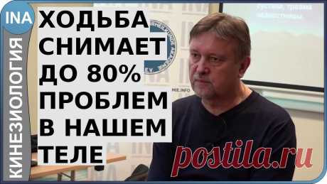 Правильная ходьба решает до 80% всех проблем в нашем теле. Кинезиология. Германия Что полезнее бег или ходьба? Существуем множество мнений. Кто же прав?Исходя из каких критериев можно сделать вывод о пользе того или иного вида движения? В ...