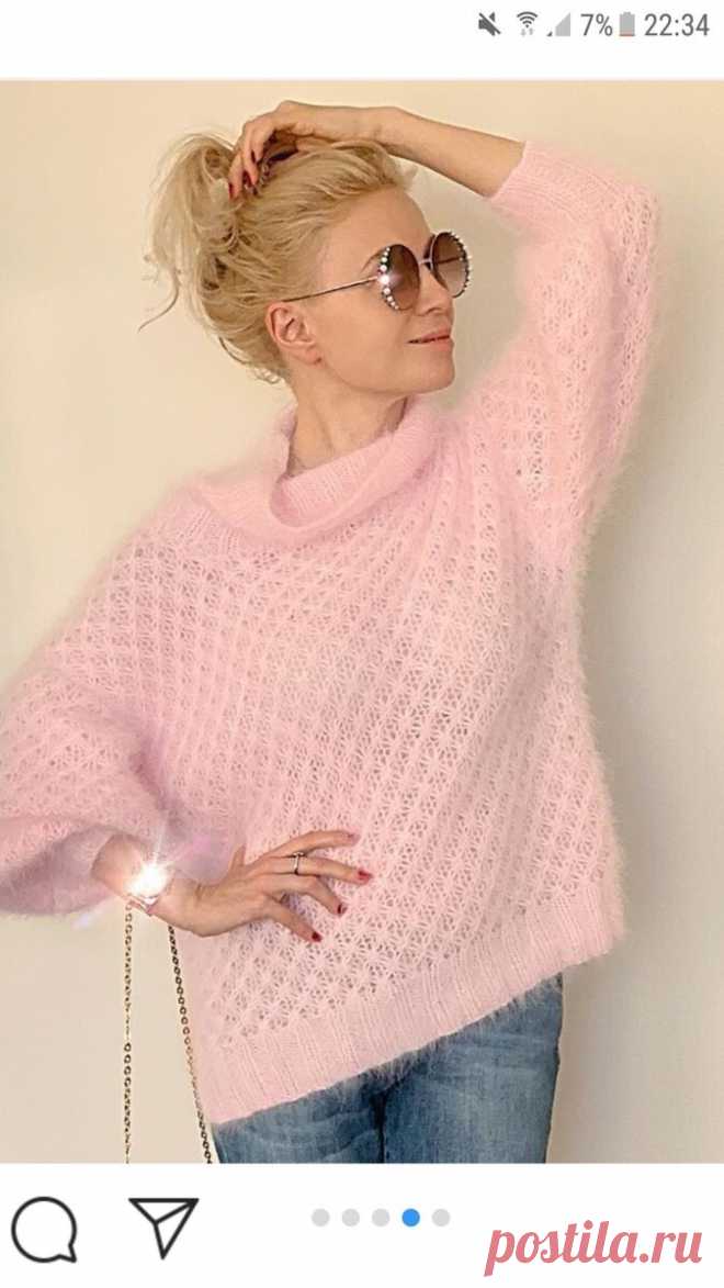 Вязать в розовом цвете: модные тренды | Рукоделие Светлана Лосева Вязание | Дзен