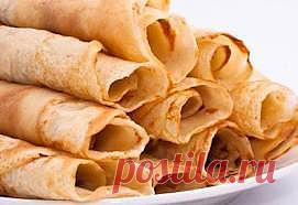 Несладкие блинчики с сыром |