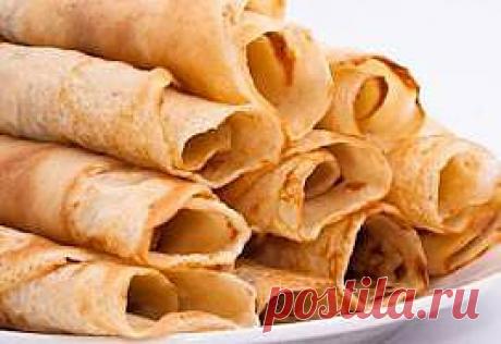 Несладкие блинчики с сыром |