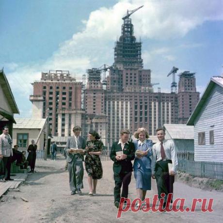 Главное здание МГУ: история строительства