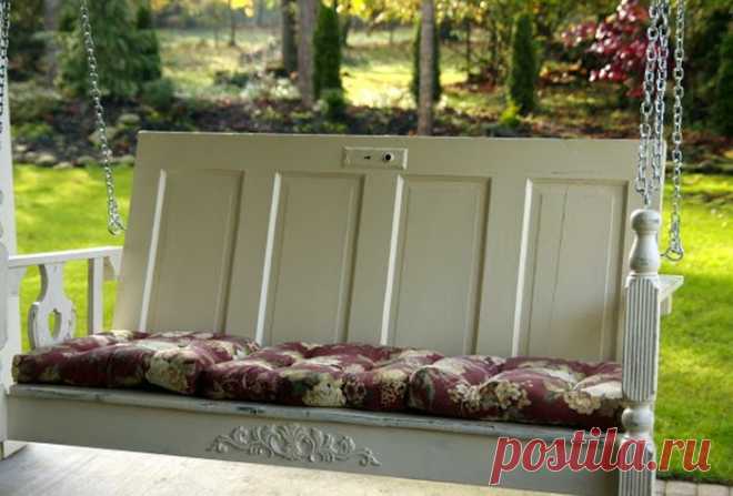 Крутые примеры второй жизни старых дверей — Мой дом