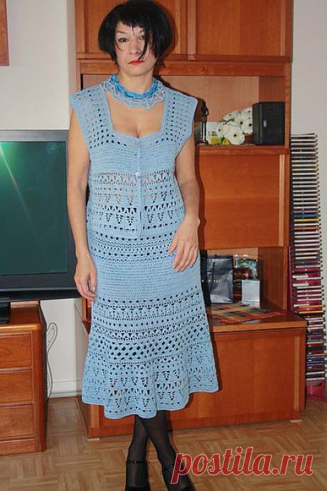 Костюм &quot;Небесная голубизна&quot; от Irina_Karpenko.