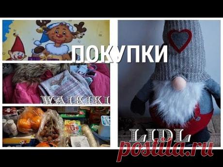 Покупки LIDL,WAIKIKI,декорация к новому году, обзор и цены