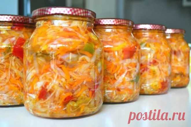 Кaпycтный caлaт. 