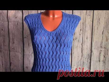 Ажурный топ типа "Лапша".#связатьажурныйтоп#ажурныйтопик#связатьлетнийтопик#связатьтоп