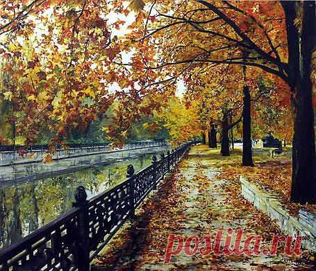 Осенний Салгир (автор: lemara_picture) • Gallerix ArtClub