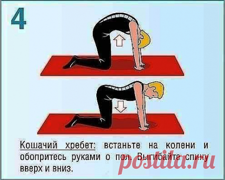 Укрепляющая тренировка для мышц спины и пресса. 
 Отличная профилактика боли в спине и улучшение осанки.