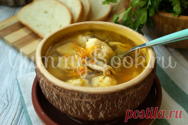Суп с сырными клёцками - пошаговый рецепт с фото