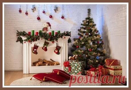 Новогодний интерьер детской комнаты.