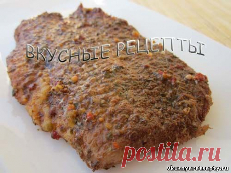Свиной стейк - рецепт с фото | Вкусные рецепты