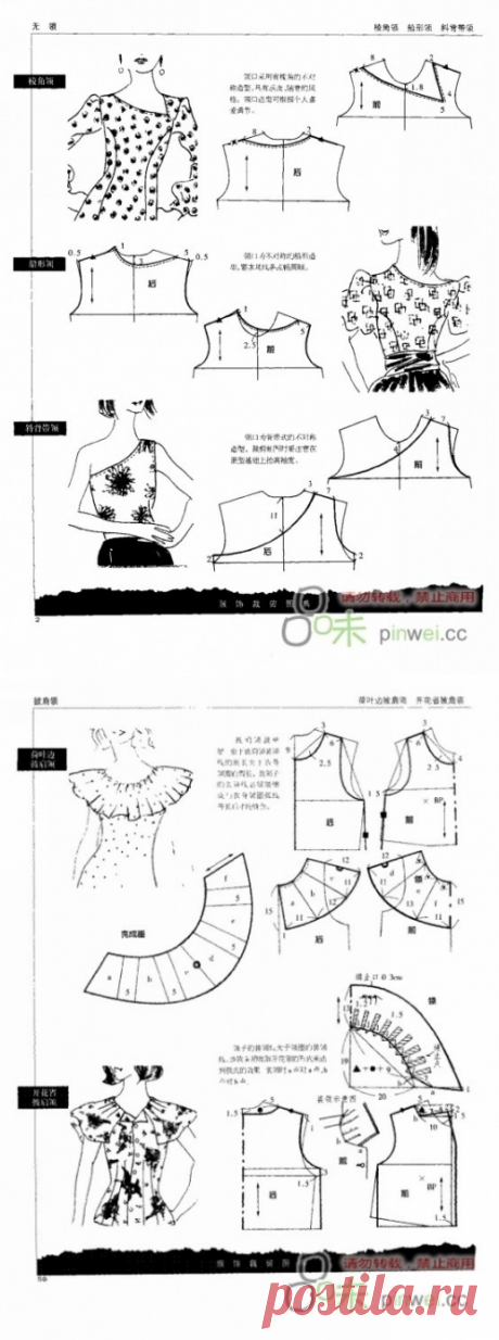 des patrons de hauts vestes chemisiers tops - Le blog de coupe-couture