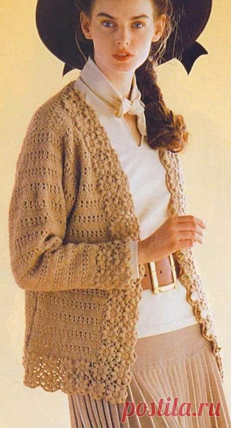CROCHET JACKET CROCHET JACKET,  FREE PATTERN