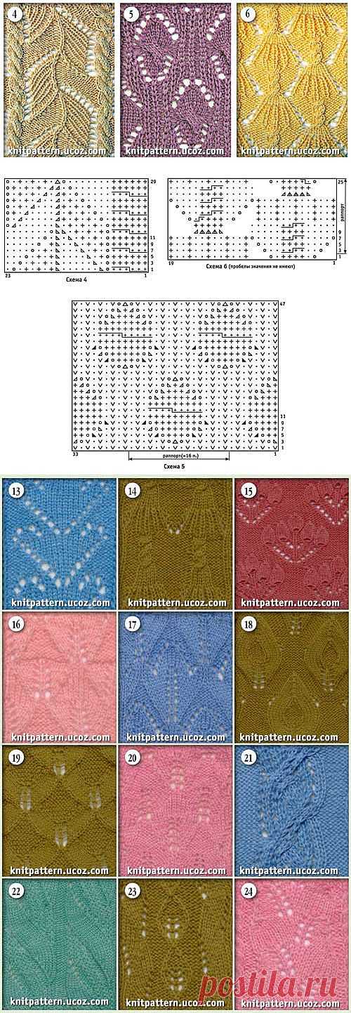 Архив материалов - Коллекция узоров и схем для вязания спицами