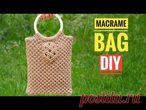 Сумка с круглыми ручками