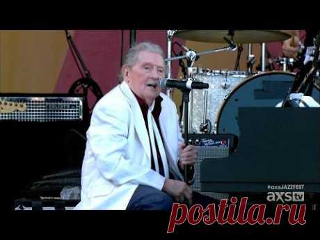 Jerry Lee Lewis - New Orleans Jazz &amp; Heritage Festival 2015 Просто невероятно. Jerry Lee до сих пор в строю.