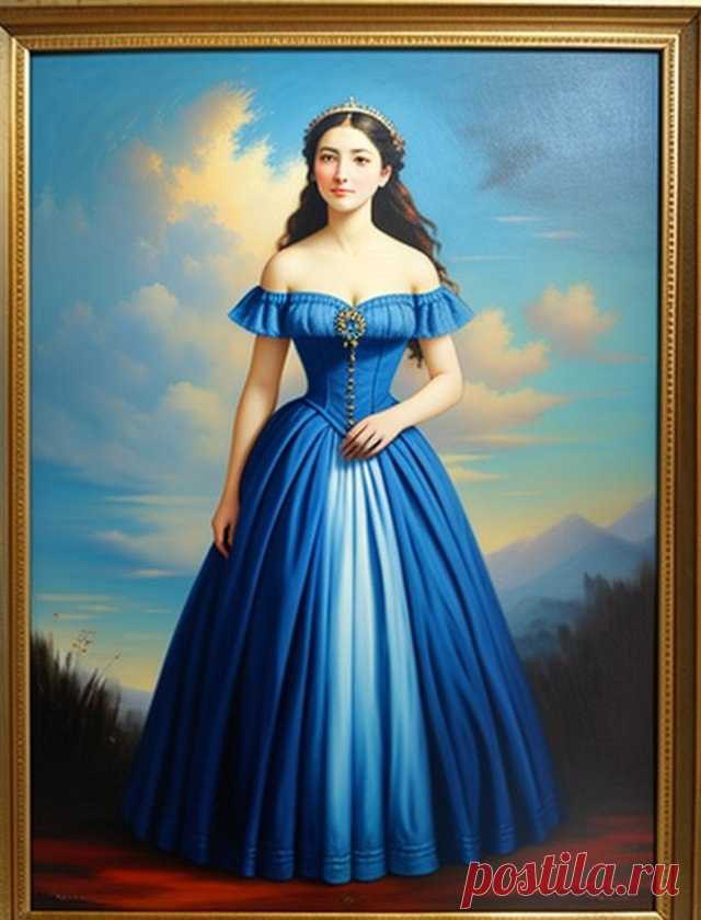 Императрица Евгения, идея для иллюстрации