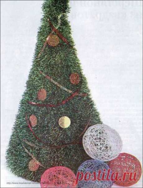 Ёлка из "травки"