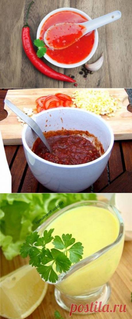 Соусы для шашлыка - рецепты / Простые рецепты