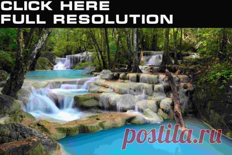 Wallpapers Forests Waterfalls Stones Thailand Nature, free desktop photo 351843