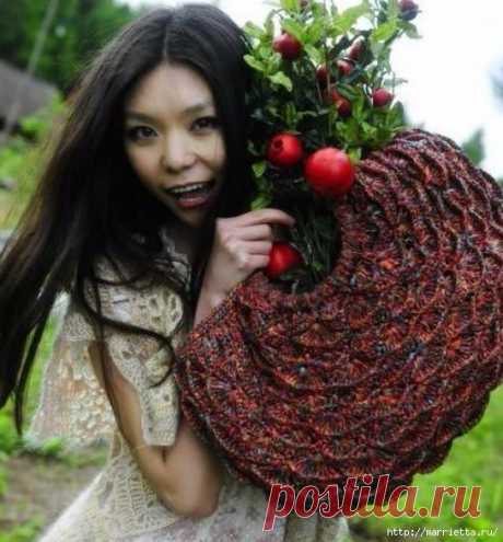 Узор для вязания крючком сумочки