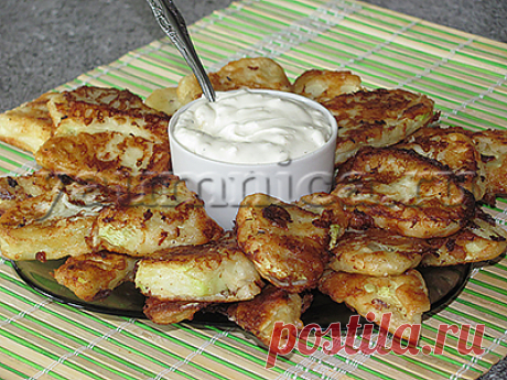 Рецепт кабачков в кляре