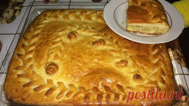 Пирог с капустой. Рецепт теста и начинки, приготовление пирога.