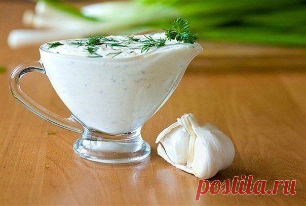 Огуречный соус вместо майонеза / Удивительная еда!