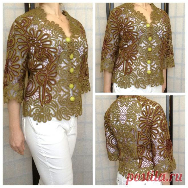 Кружево на коклюшках