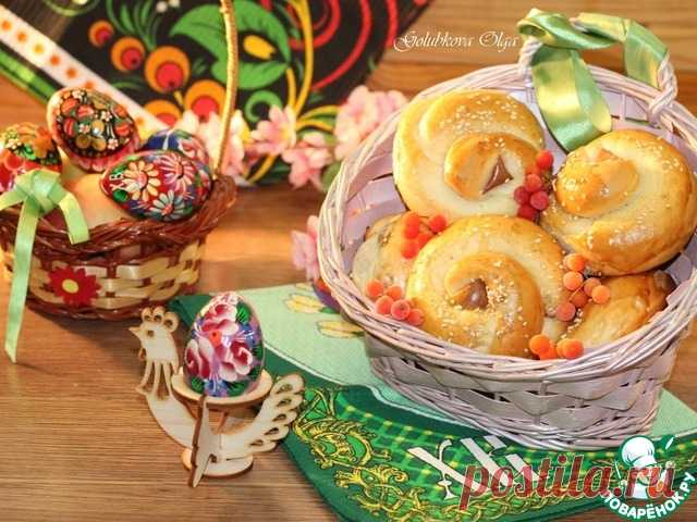 Сладкие пасхальные крученки с изюмом. Сладкие, аппетитные и ароматные булочки-крученки на кефире и молоке с изюмом. Готовить просто!