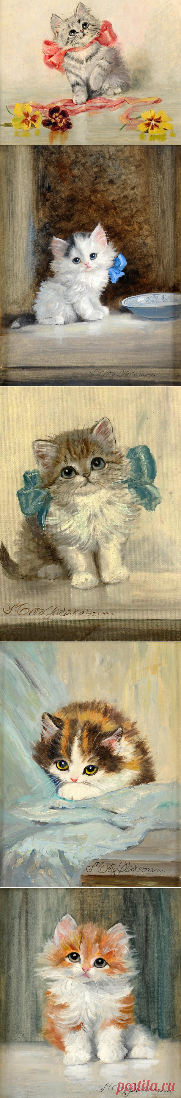 Старинные картины идеально подходит для Интернета, потому что котята! [12 фото] | 22 Words
