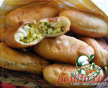 Пирожки из дрожжевого заварного теста - кулинарный рецепт