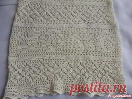 Платье филейным кружевом - Вязание - Страна Мам