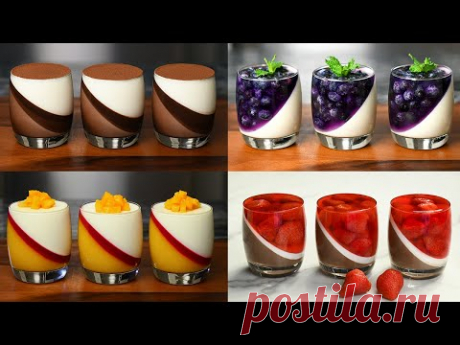 4 лучших рецепта десертов в стаканчиках