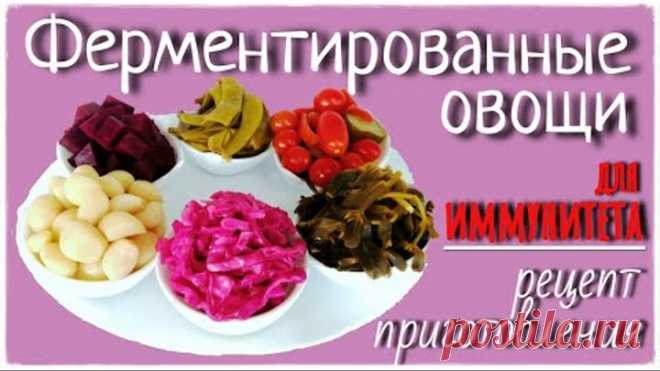 Ферментированные овощи. Еда для ИММУНИТЕТА. Рецепт приготовления.