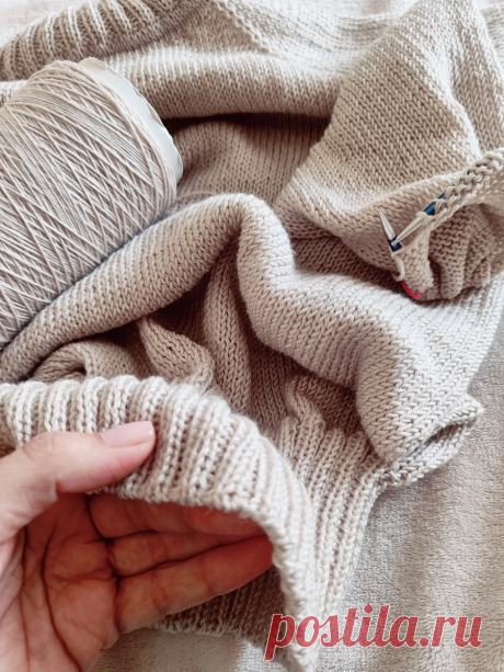 Джемпер «Конфетти» на Саше и два проекта на спицах | Мила Кудрявцева Все о вязании и рукоделии | Дзен