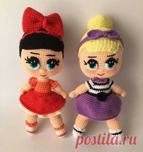 Кукла Лол: своими руками | Амигуруми крючком - Блог
