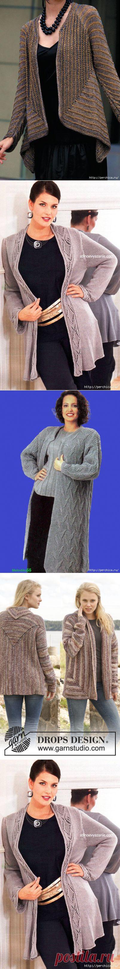 Продолжаю подборку моделей вязания спицами для пышечек