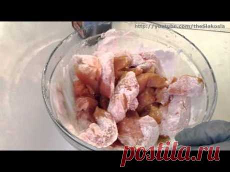 Куриное филе в крахмале и соевом соусе | Рецепт Куриного филе по китайски