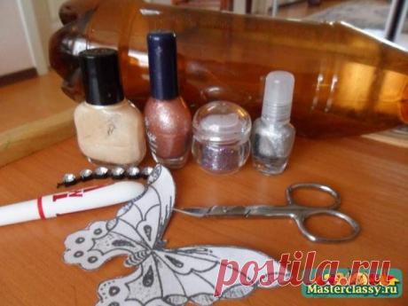 Бабочки из пластиковой бутылки. Мастер класс.