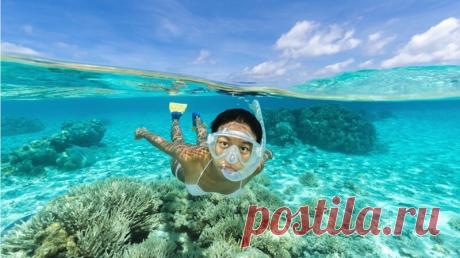Уголки мира с самой прозрачной голубой водой Что может быть лучше в такую ненастную пору, чем нежиться где-нибудь на тропическом пляже. Только одно: побег в уединенное место с кристально чистой