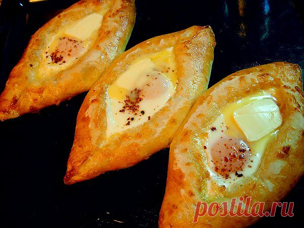 Аджарские хачапури - Аджарская кухня - Рецепты Восточной и Кавказской кухни с фото - Хинкал.ру- Хинкал.ру