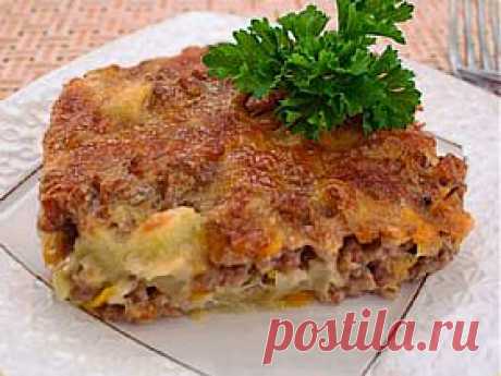 Реально вкусная запеканка из кабачков.