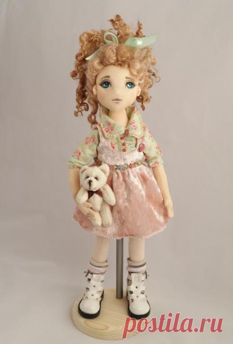 Коллекционная текстильная кукла Яна — VilingStore