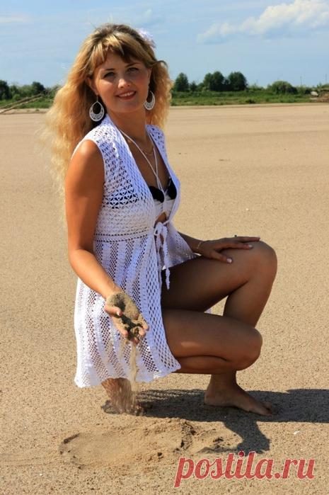 Накидка на купальник